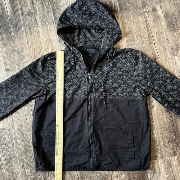 Nomad Navy and White Lightweight windbreaker Zip-up Spring Jacket Size XL - Picture 3 of 13